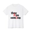Unisex Graphic Tee: "AI - they Are coming" T-shirt - Trendy Cotton Top, Casual Wear, Gift for Friends, Statement Shirt, Fun Party Outfit