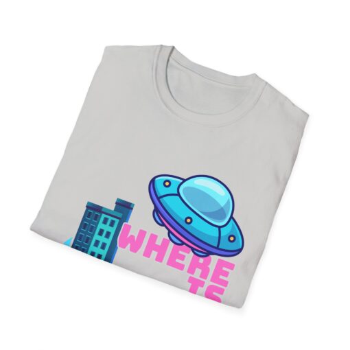Alien Abduction Unisex T-Shirt, Where Is Everybody? – Alien Logic Tee, Fun Gift for Sci-Fi Lovers, Casual Wear, Quirky Humor Shirt - Image 12