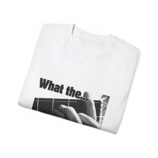 What the F Chord?! – Funny Guitar Pun T-Shirt , Gift for Musicians, Humor Tee, Vintage Style Shirt, Music Lover Apparel, Unisex Graphic Tee - Image 3