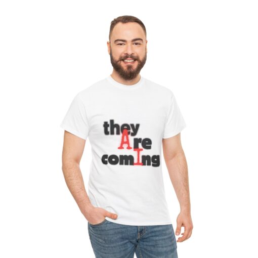 Graphic Tee - Something Bigger Than AI is Coming - Image 5