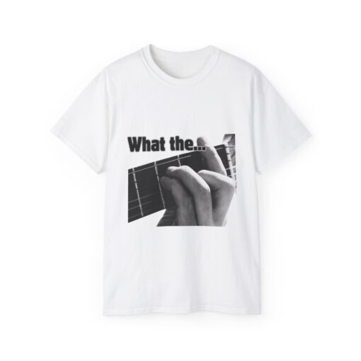What the F Chord?! – Funny Guitar Pun T-Shirt , Gift for Musicians, Humor Tee, Vintage Style Shirt, Music Lover Apparel, Unisex Graphic Tee