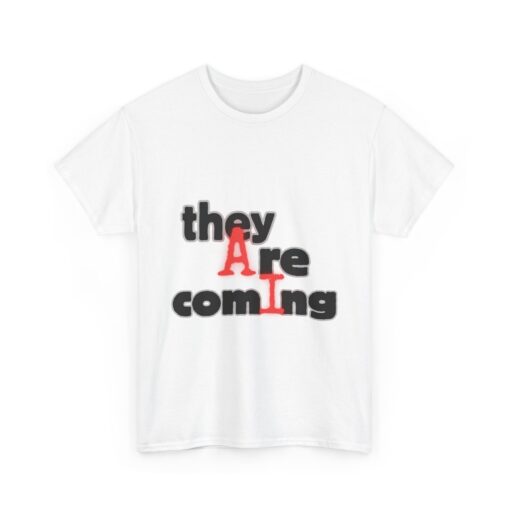 Graphic Tee - Something Bigger Than AI is Coming - Image 3