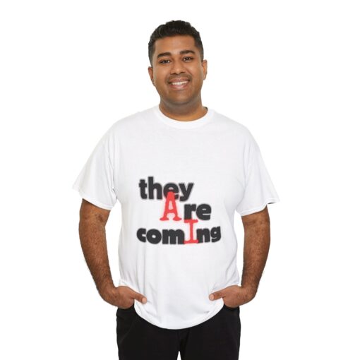 Graphic Tee - Something Bigger Than AI is Coming - Image 6
