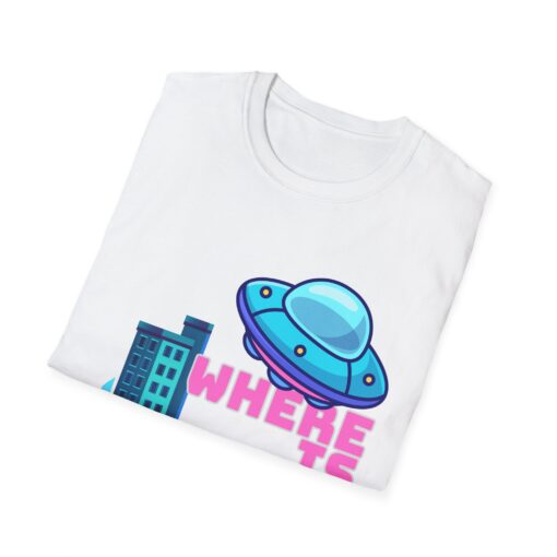 Alien Abduction Unisex T-Shirt, Where Is Everybody? – Alien Logic Tee, Fun Gift for Sci-Fi Lovers, Casual Wear, Quirky Humor Shirt - Image 8