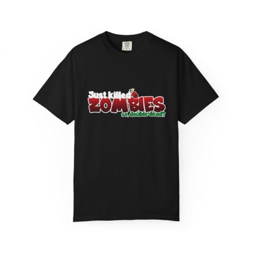 Double Dead – Funny Zombie Gamer/Horror T-Shirt, Unisex Tee, Halloween Costume, Gaming Apparel, Gift for Gamers/Horror Lovers, Graphic Tee