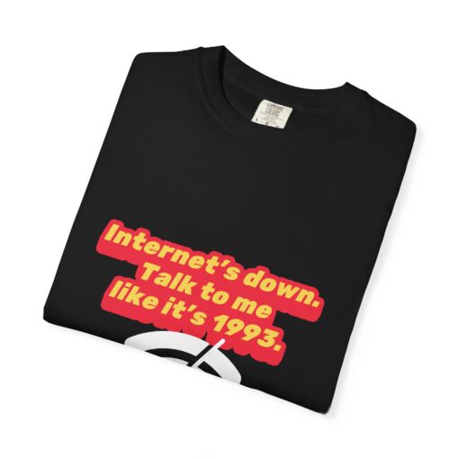 90s Nostalgia - Internet’s Down Retro T-Shirt, Casual Graphic Tee, Gift for Tech Lovers, Vintage Style Shirt, Internet Down - Image 6