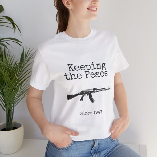 Keeping the Peace Since 1947 – Retro Tactical Tee, Peacekeepers Shirt - Image 8