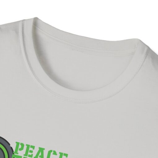 "Peace Through Annihilation" Graphic Tee – Chaoscore Edition Unisex Softstyle T-Shirt, Casual Graphic Tee, Statement Shirt - Image 2