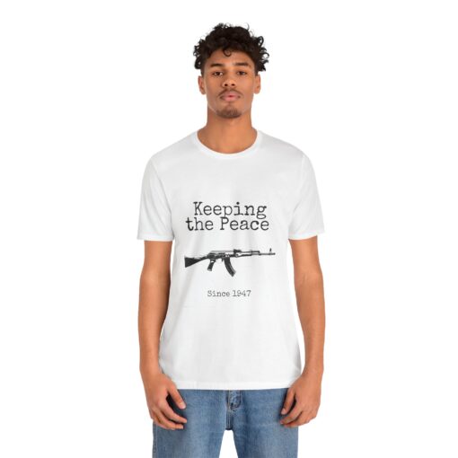Keeping the Peace Since 1947 – Retro Tactical Tee, Peacekeepers Shirt - Image 7