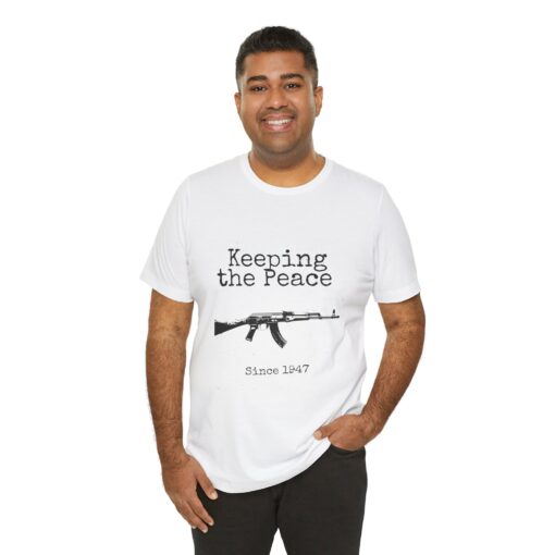 Keeping the Peace Since 1947 – Retro Tactical Tee, Peacekeepers Shirt - Image 6