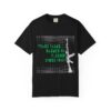 Peach Talks - Backed by 7.62mm Vintage Military T-Shirt, Unisex Tee, Anti-War Apparel, Casual Wear, Statement Clothing